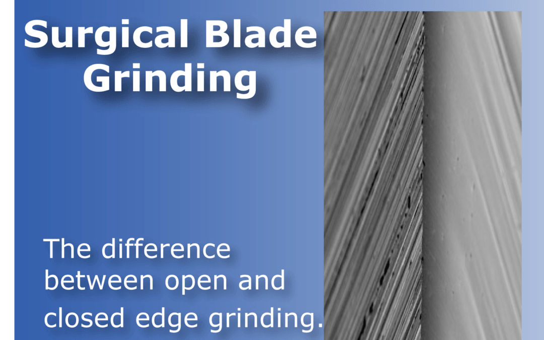 surgical blade grinding