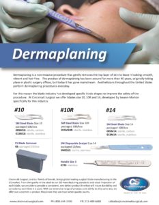 Dermaplaning Blades